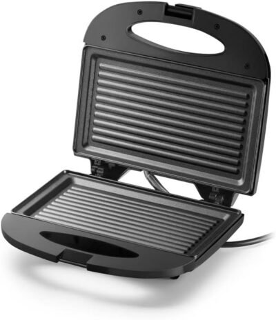 Sanduicheira Minigrill Gourmet 120V e 220V com 750W Chapa Dupla e com Revestimento Antiaderente Preta Multilaser - CE044 - Image 2