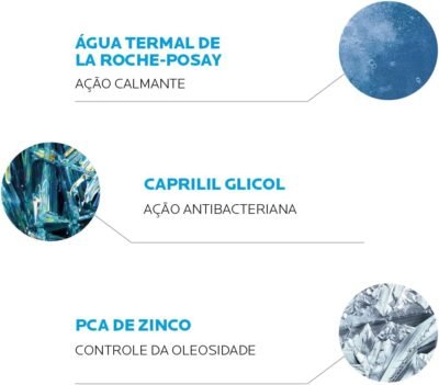 La Roche-posay Effaclar Gel Alta Tolerância. Gel de Limpeza Facial. Limpa a Pele Suavemente Reduzindo a Oleosidade e Eliminando o Brilho. Limpeza Facial. Pele Oleosa e Sensível. Caprylyl Glycol, Glicerina, PCA de Zinco - Image 2