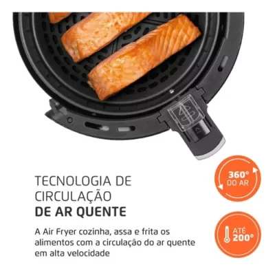 Fritadeira Ayr Frier Antiaderente Mondial Sem Óleo 3,5l - Image 5