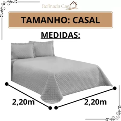 Kit Cobre Leito Veneza Casal Padrão Cama Box Varias Cores - Image 3